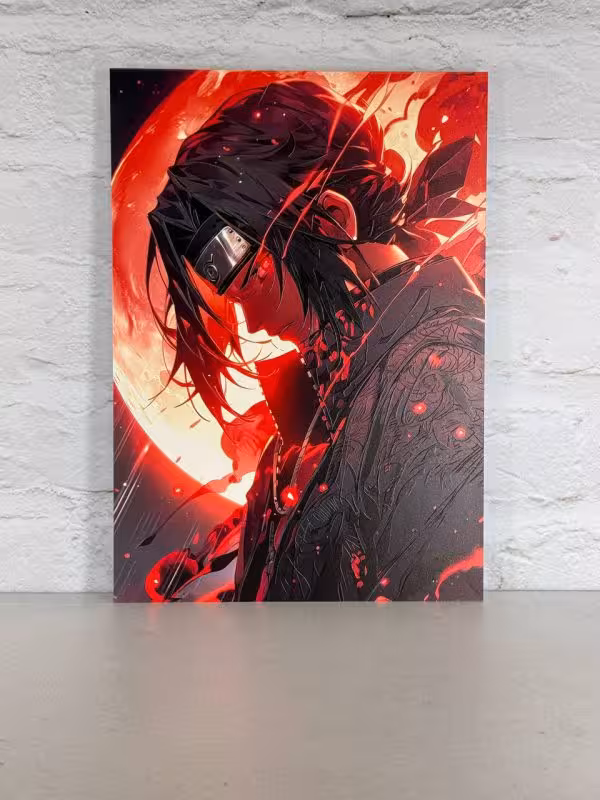 متال پوستر ایتاچی تکسچردار سایز A4