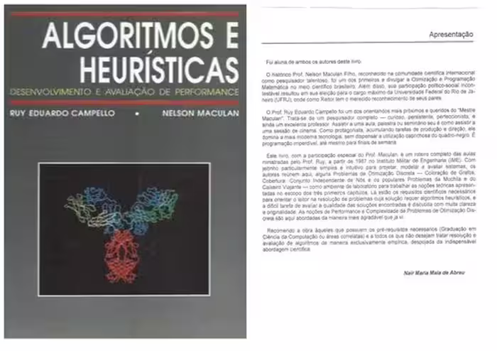 خرید و دانلود نسخه کامل کتاب Algoritmos e heurísticas - Desenvolvimento e avaliação de performance