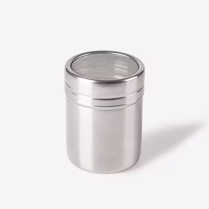 پودر پاش استیل با سری توری