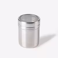 پودر پاش استیل با سری توری