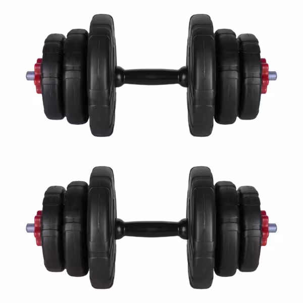 دمبل رادیس فیت مدل DVP-10mix1-v1 وزن 10 کیلوگرم بسته 2 عددی