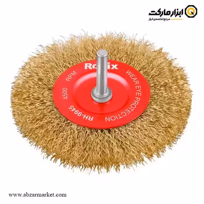 فرچه سیمی سر دریلی تخت افشان رونیکس مدل RH-994