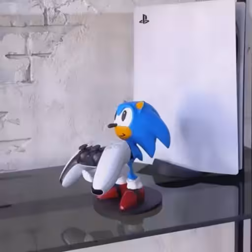 مجسمه دکوری و جا دسته بازی پلی استیشن برای هدیه تولد گیمر های دهه شصتی