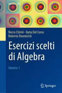خرید و دانلود نسخه کامل کتاب Esercizi scelti di Algebra