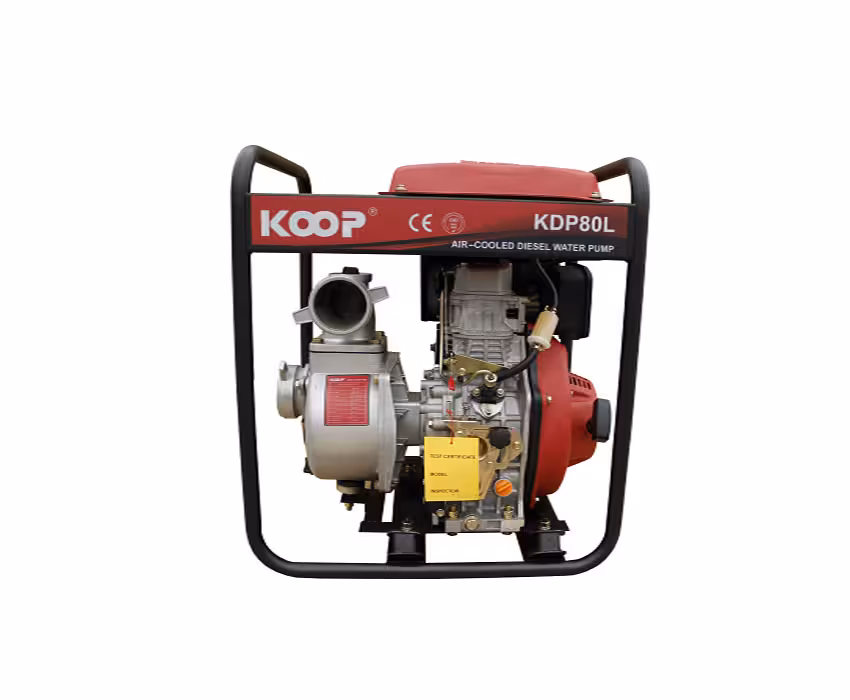 موتور پمپ 3 اینچ دیزلی کوپ مدل KDP 80CLE