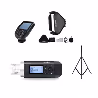 فلاش پرتابل گودکس Godox Witstro AD400 Pro به همراه فرستنده کانن XProC  سافت باکس 60×60 و پایه
