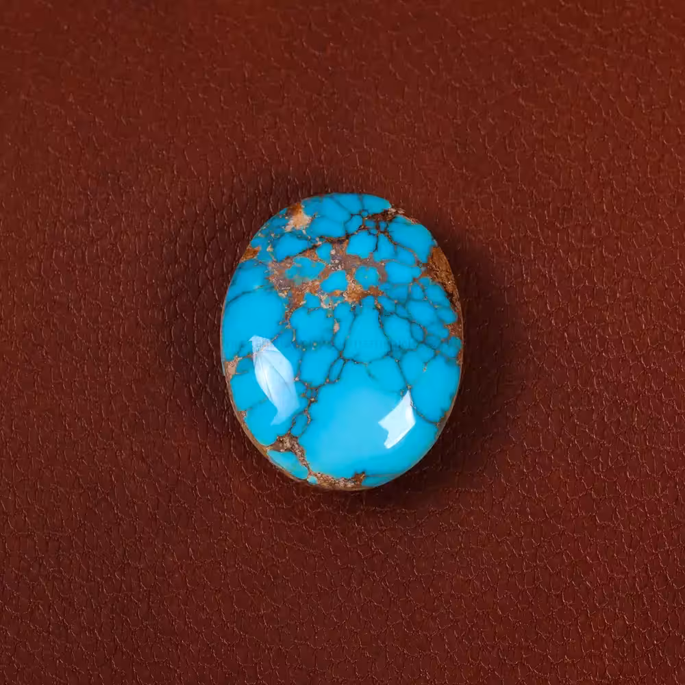 نگین فیروزه شجری کد 29572 - جواهری مشاهیر