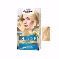 کیت رنگ مو پلت سری DELUX شماره UIL حجم 59 میلی لیتر رنگ بلوند طلایی روشن