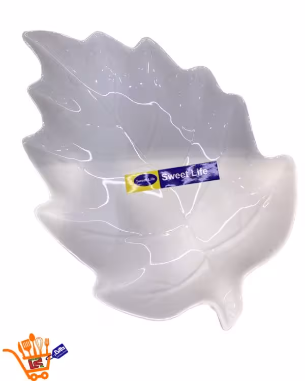 دیس سرو طرح برگ سرامیکی Sweet Life سایز2