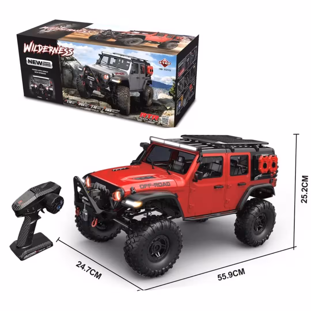 ماشین کنترلی آفرود طرح جیپ وینچ دار مدل Jeep HB 1014-2
