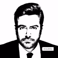 سفارش چهره شما و عزیزانتون ب سبک آکرلیک نمونه کار (آقای محمد رضا گلزار)