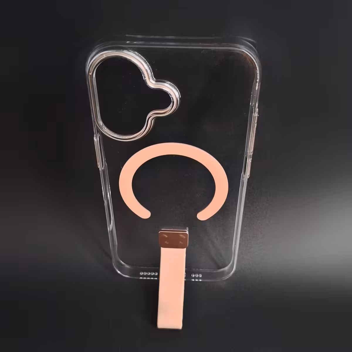 قاب موبایل مگسیف بند دار مناسب گوشی سامسونگ رنگ صورتی