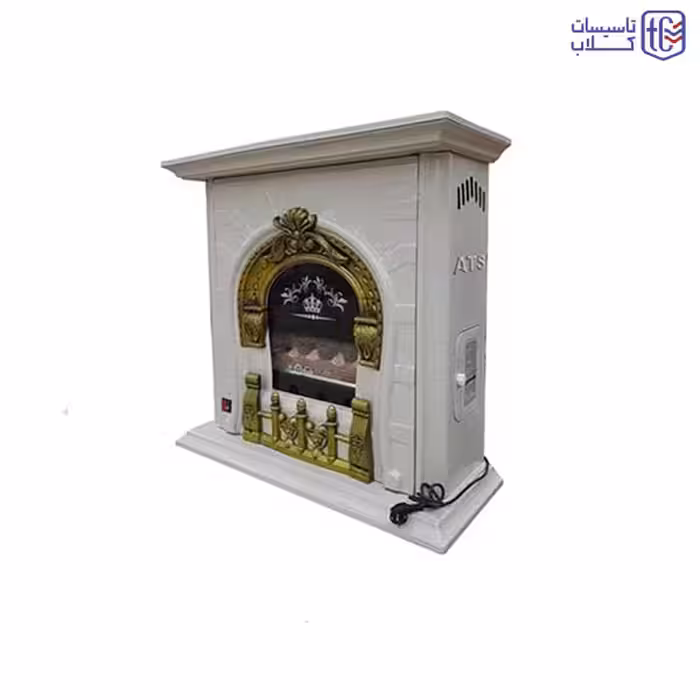 هیتر گازی فن دار آذرتهویه طرح شومینه A612