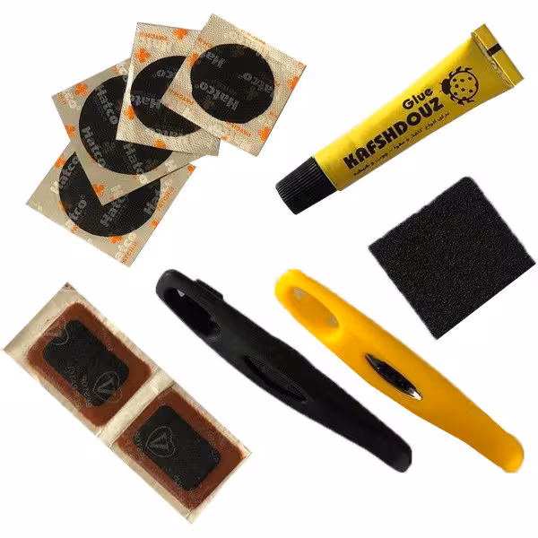 کیت پنچرگیری دوچرخه مدل s5 مجموعه 10 عددی | کالا مکس