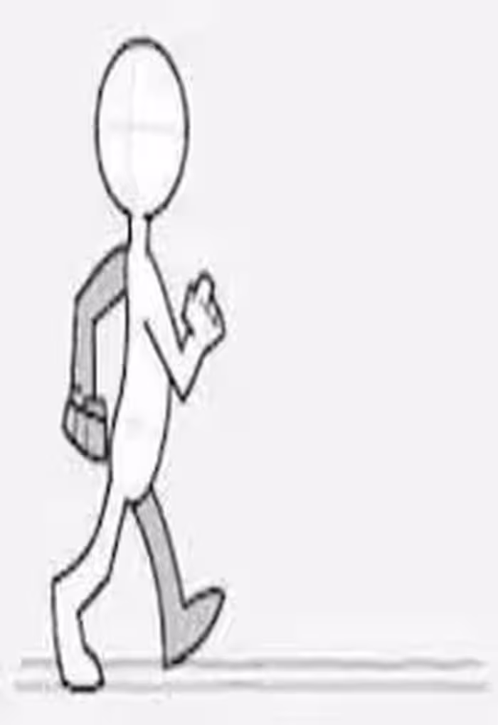 حالتهای فیگور انسان در حرکت