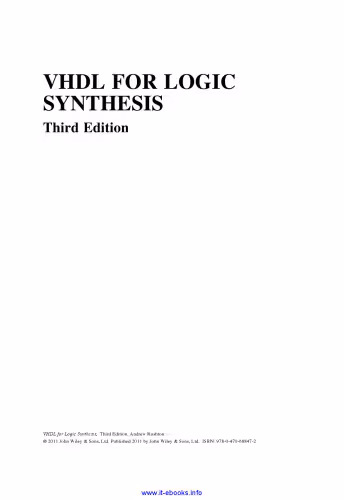 خرید و دانلود نسخه کامل کتاب VHDL for Logic Synthesis, 3rd Edition