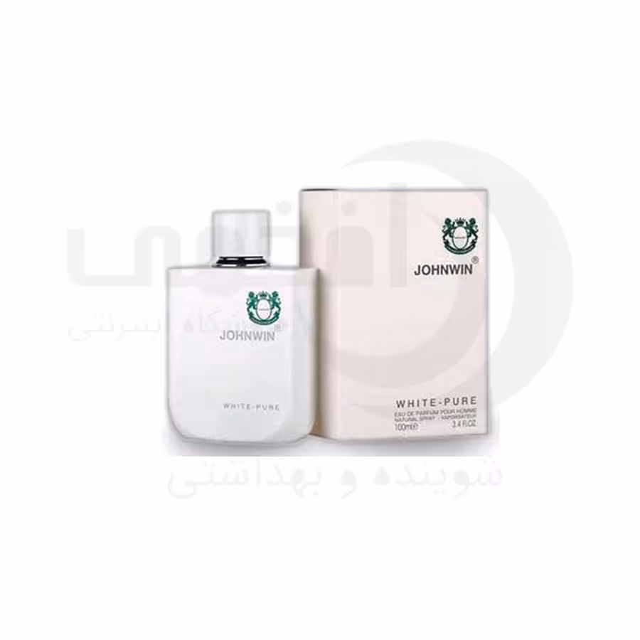 ادو پرفیوم مردانه جانوین مدل White Pure حجم 100 میل - فروشگاه اینترنتی افخمی