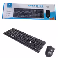کیبورد و موس سیمدار میکاسو مدل Mikuso KB-C012