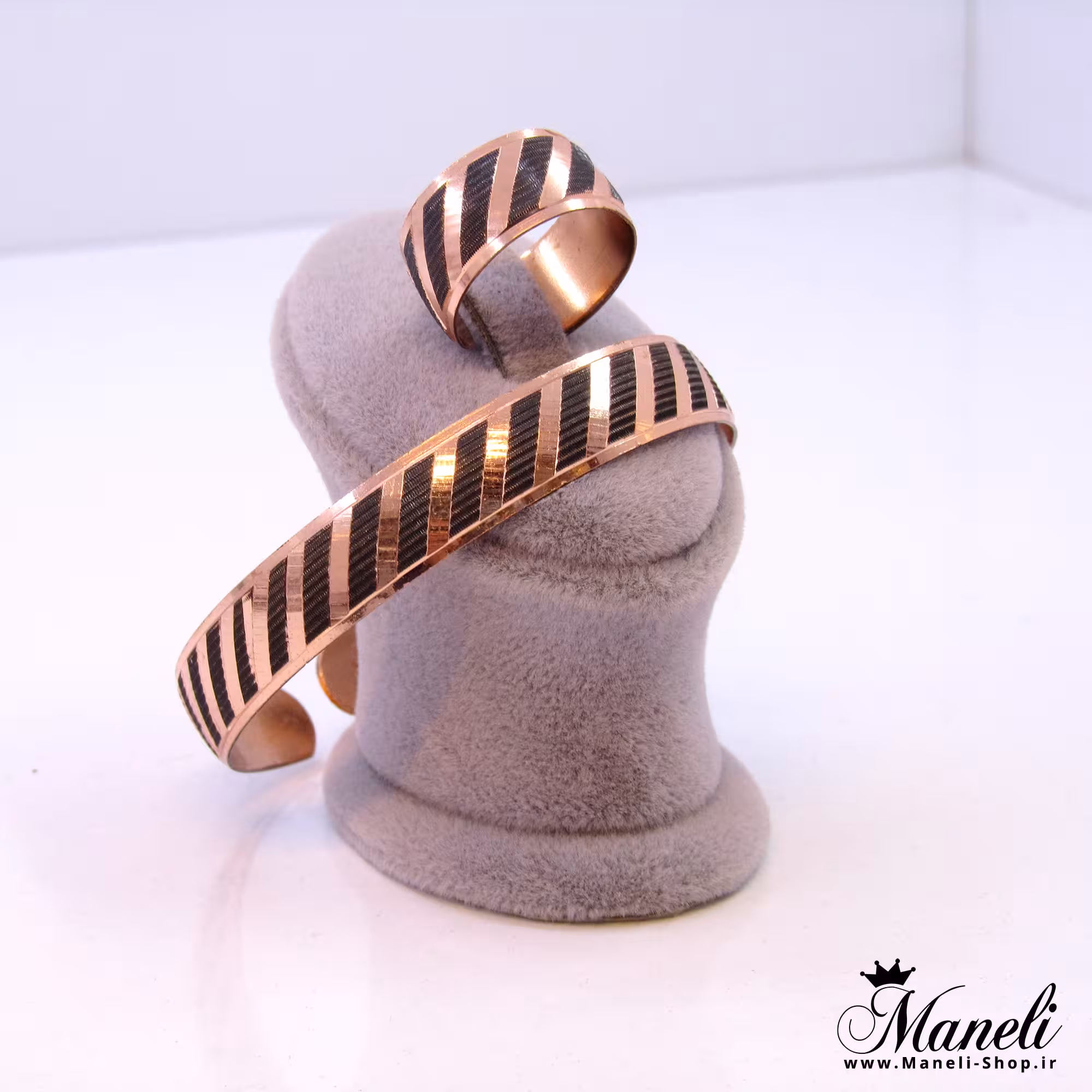 ست دستبند و انگشتر مسی 140049