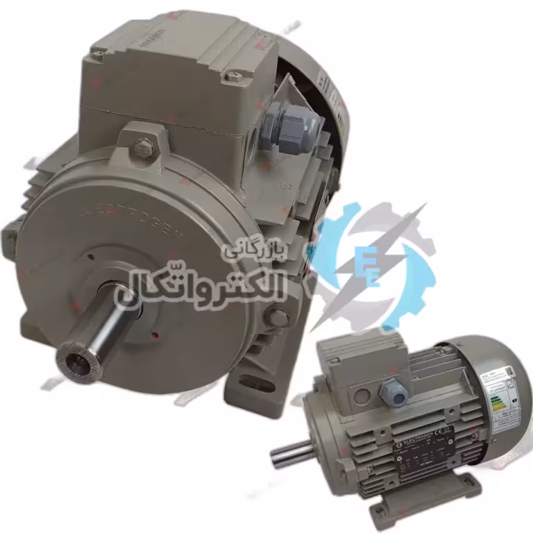 الکتروموتور الکتروژن 0.25 کیلووات 0.37 اسب سه فاز آلومینیومی ( 0/25 کیلووات )
