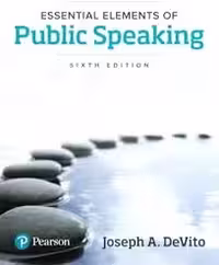 کتاب Essential Elements of Public Speaking