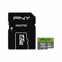 کارت حافظه microSDHC پی ان وای مدل Elite کلاس 10 استاندارد UHS-I U1 سرعت 100MBs ظرفیت 32 گیگابایت به همراه آداپتور SD