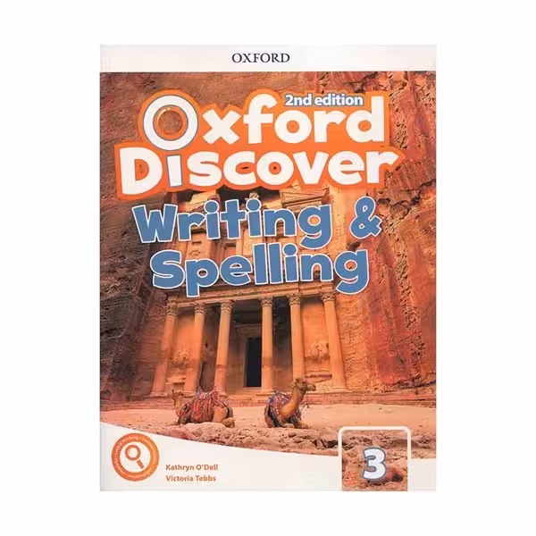 کتاب Oxford Discover 3 Writing and Spelling 2ndاکسفورد دیسکاور ریدینگ اند اسپلینگ
