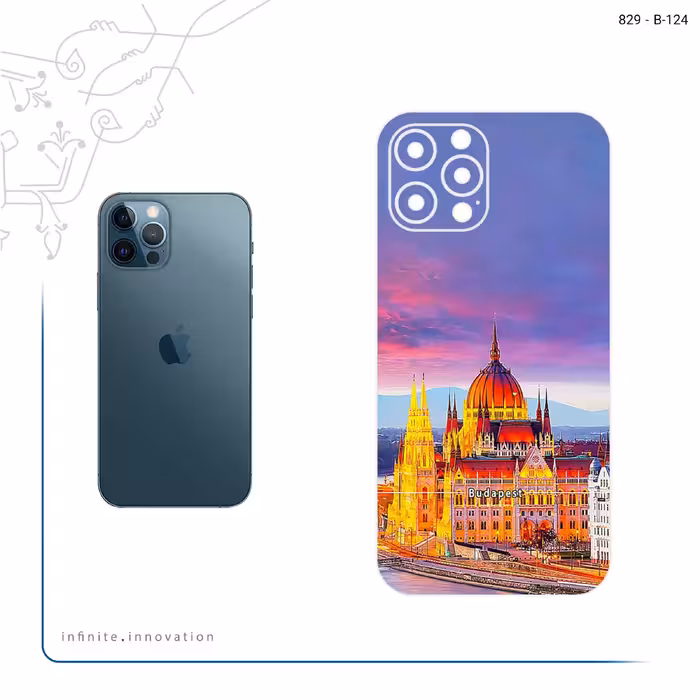 برچسب پوششی ماهوت مدل City of Budapest مناسب برای گوشی موبایل اپل iPhone 12 Pro Max