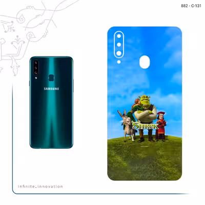 برچسب پوششی ماهوت مدل Shrek مناسب برای گوشی موبایل سامسونگ Galaxy A20s