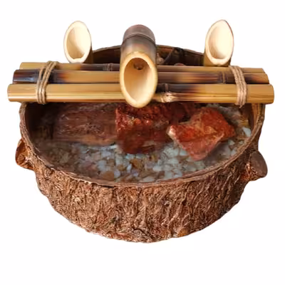 آب نما مدل آرامشبخش طرح چوب