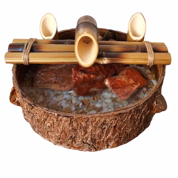 آب نما مدل آرامشبخش طرح چوب