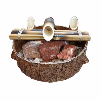 آب نما مدل آرامشبخش طرح چوب