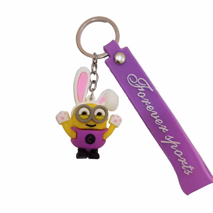 جاکلیدی مدل سیلیکونی طرح مینیون خرگوش کد DB25