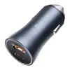 شارژر فندکی باسئوس مدل tzccjd-0g به همراه کابل تبدیل USB-C