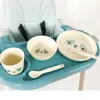 ظرف غذا 5 تکه کودک کیکابو مدل پاندا کد Kb040072