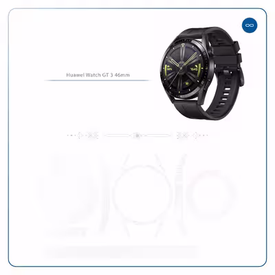 برچسب ماهوت طرح Cloud-Transparent مناسب برای ساعت هوشمند هوآوی Watch GT 3 46mm