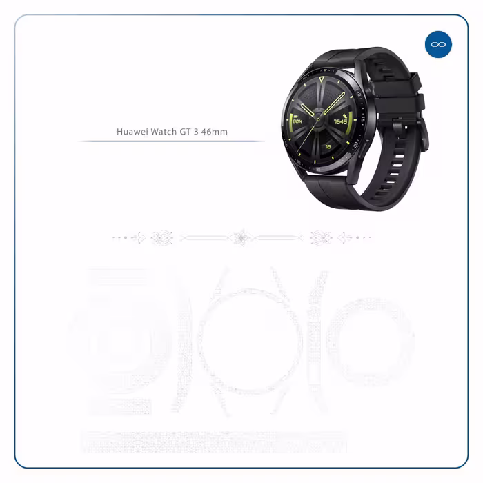 برچسب ماهوت طرح Cloud-Transparent مناسب برای ساعت هوشمند هوآوی Watch GT 3 46mm