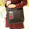 کیف دوشی دست دوز زنانه انگشتدونه مدل بنفشه کد B101