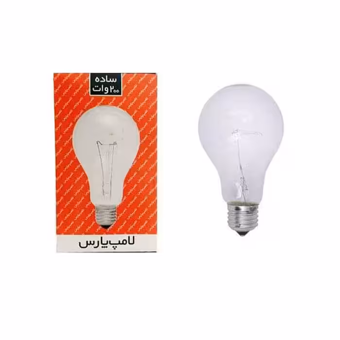 لامپ 200 وات پارس شهاب مدل رشته ای پایه E27
