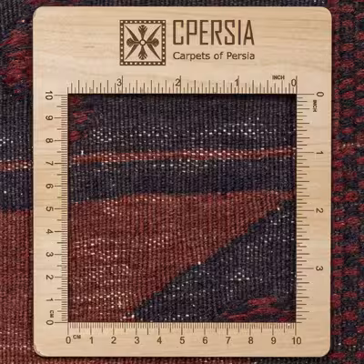 گلیم قدیمی دستباف دو متری سی پرشیا کد 151020