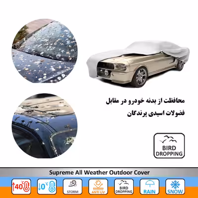 چادر خودرو سوزن طلا روکش مدل SSZ00XL مناسب برای دنا