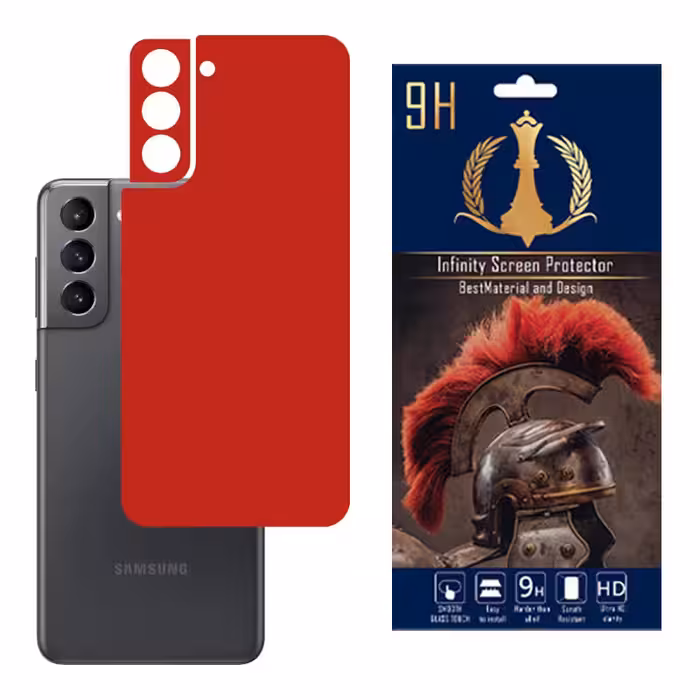 برچسب پوششی اینفینیتی مدل PRO MAX مناسب برای گوشی موبایل سامسونگ Galaxy S22 به همراه محافظ صفحه نمایش