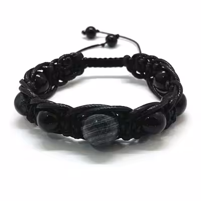 دستبند مدل سنگ عقیق و جاسپر