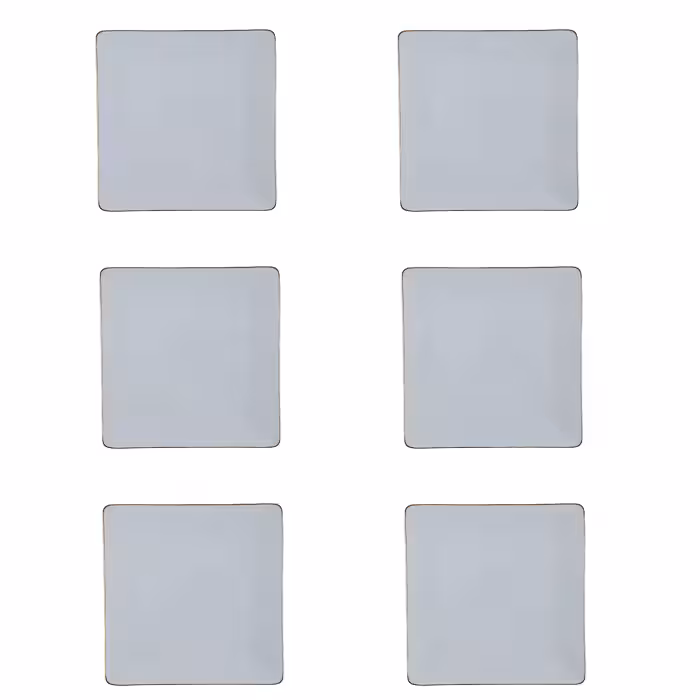 پیش دستی شرکت صنایع چینی تقدیس مدل کواترو خط طلا بسته 6 عددی