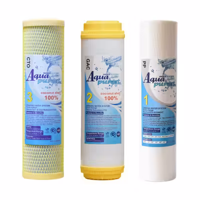 فیلتر دستگاه تصفیه آب آکوا پیورست مدل GOLDEN- PRO TW04 مجموعه 4 عددی