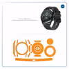 برچسب ماهوت طرح Matte-Orange مناسب برای ساعت هوشمند هوآوی Watch GT2