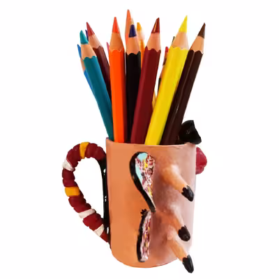 جامدادی رومیزی مدل پروانه 