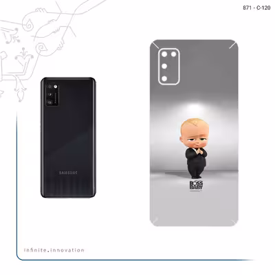 برچسب پوششی ماهوت مدل The Boss Baby مناسب برای گوشی موبایل سامسونگ Galaxy A41