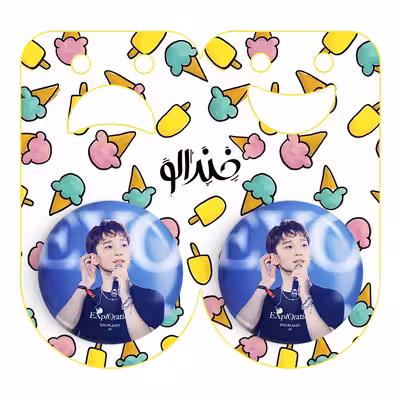 پیکسل خندالو مدل چن گروه اکسو EXO کد 13344 به همراه مگنت 