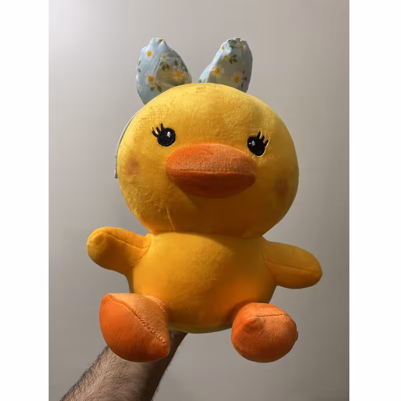 عروسک طرح جوجه کد 2 ارتفاع 25 سانتی متر